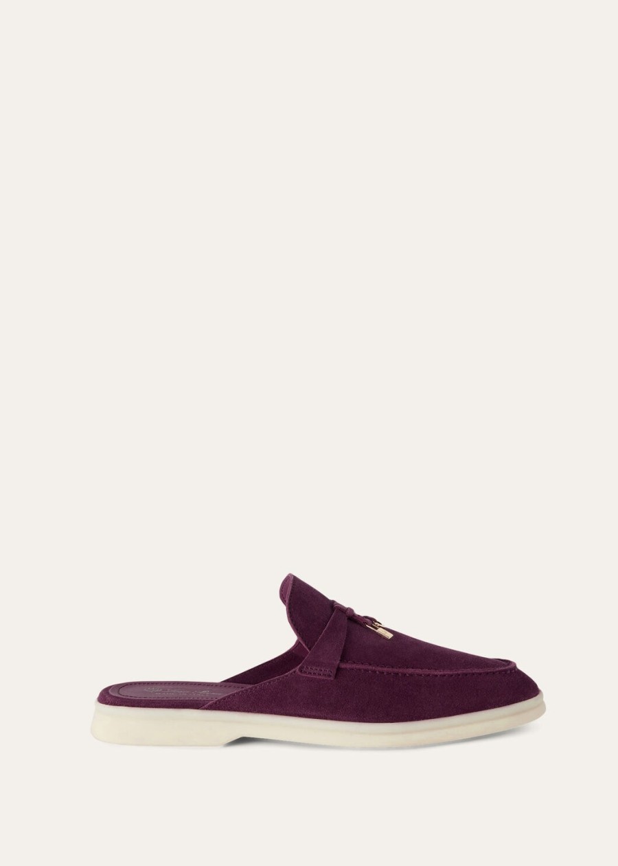 babouche charms walk loafer zamszowy kozia skóra jasnoszary