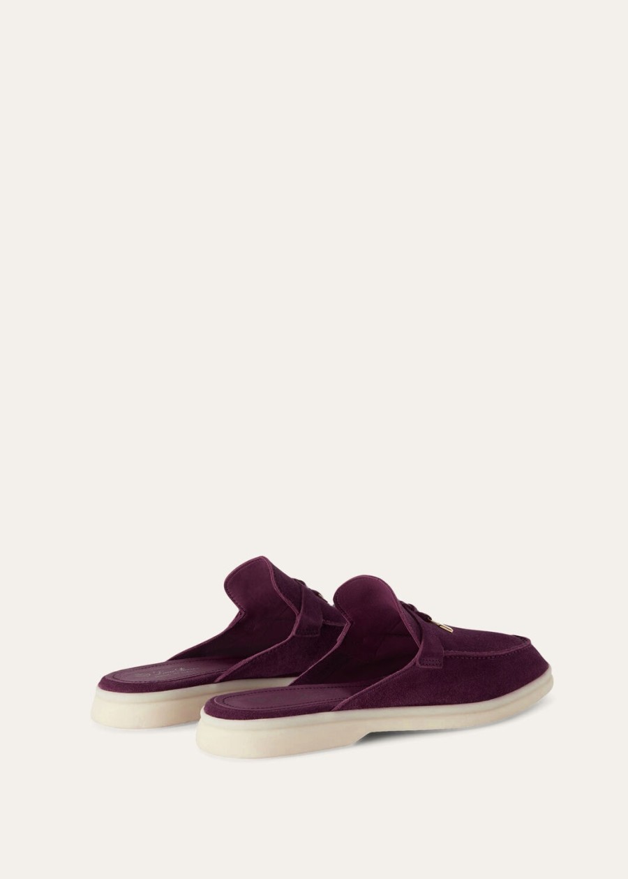 babouche charms walk loafer zamszowy kozia skóra jasnoszary