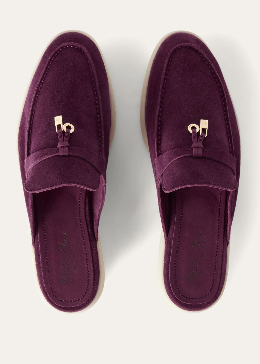 babouche charms walk loafer zamszowy kozia skóra jasnoszary