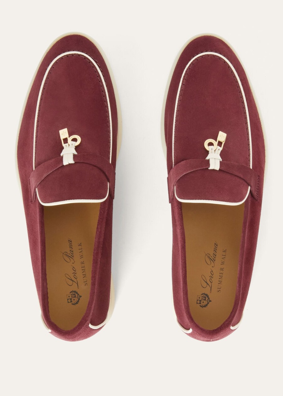 mokasyny summer charms walk loafer ze skóry zamszowej koziej azuki beans