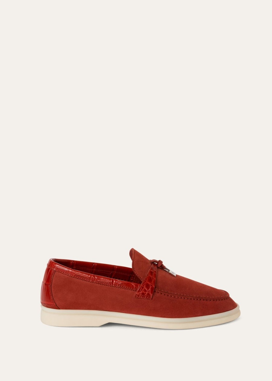 mokasyny summer charms walk loafer suede raw sienna