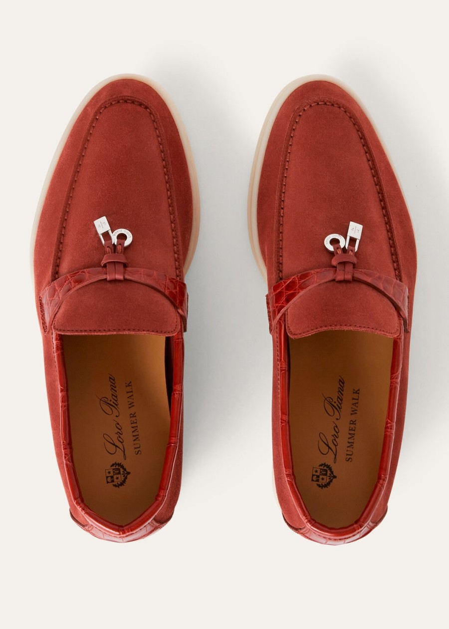 mokasyny summer charms walk loafer suede raw sienna