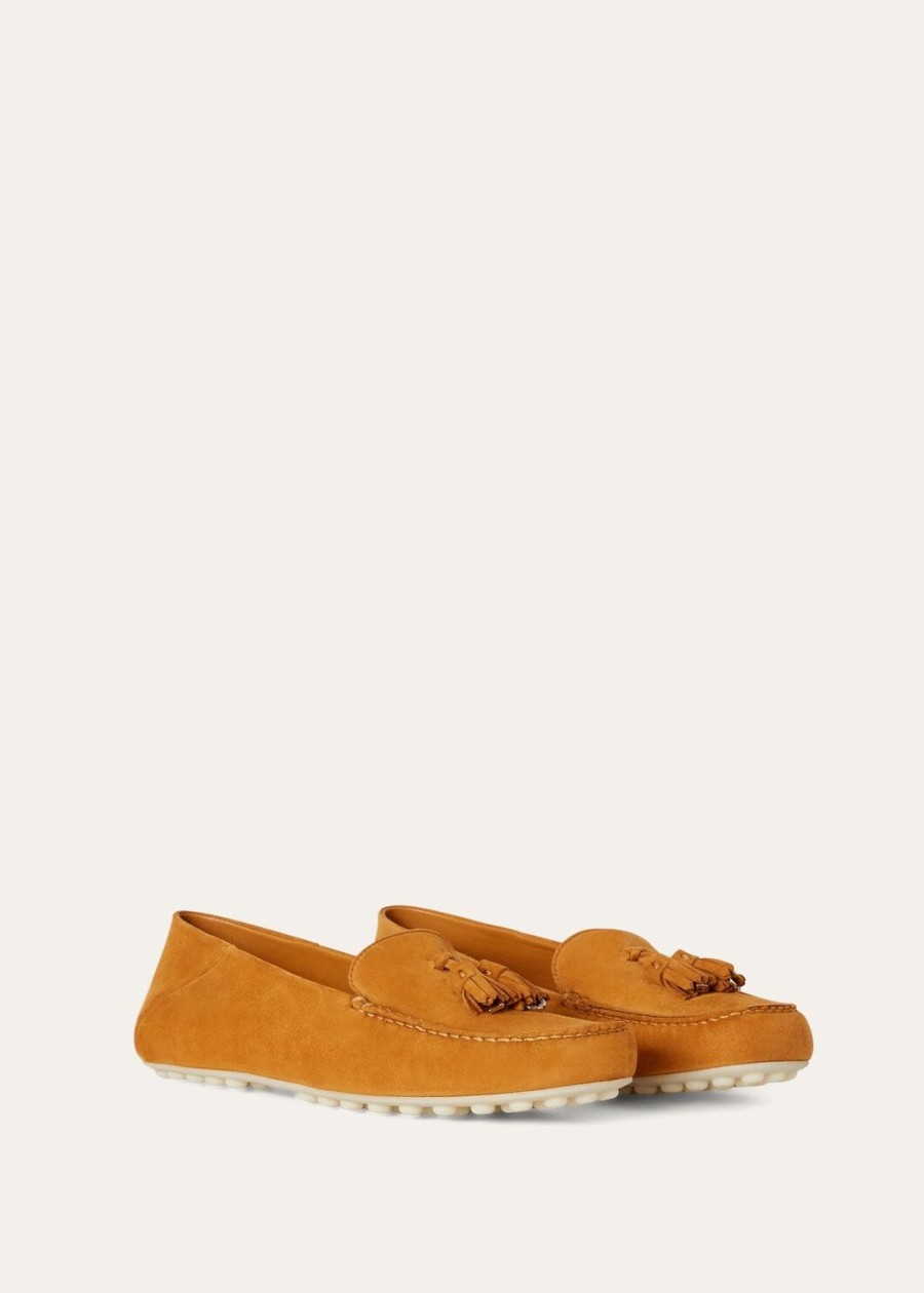 mokasyny dot sole walk loafer z zamszu koziego chianti cork