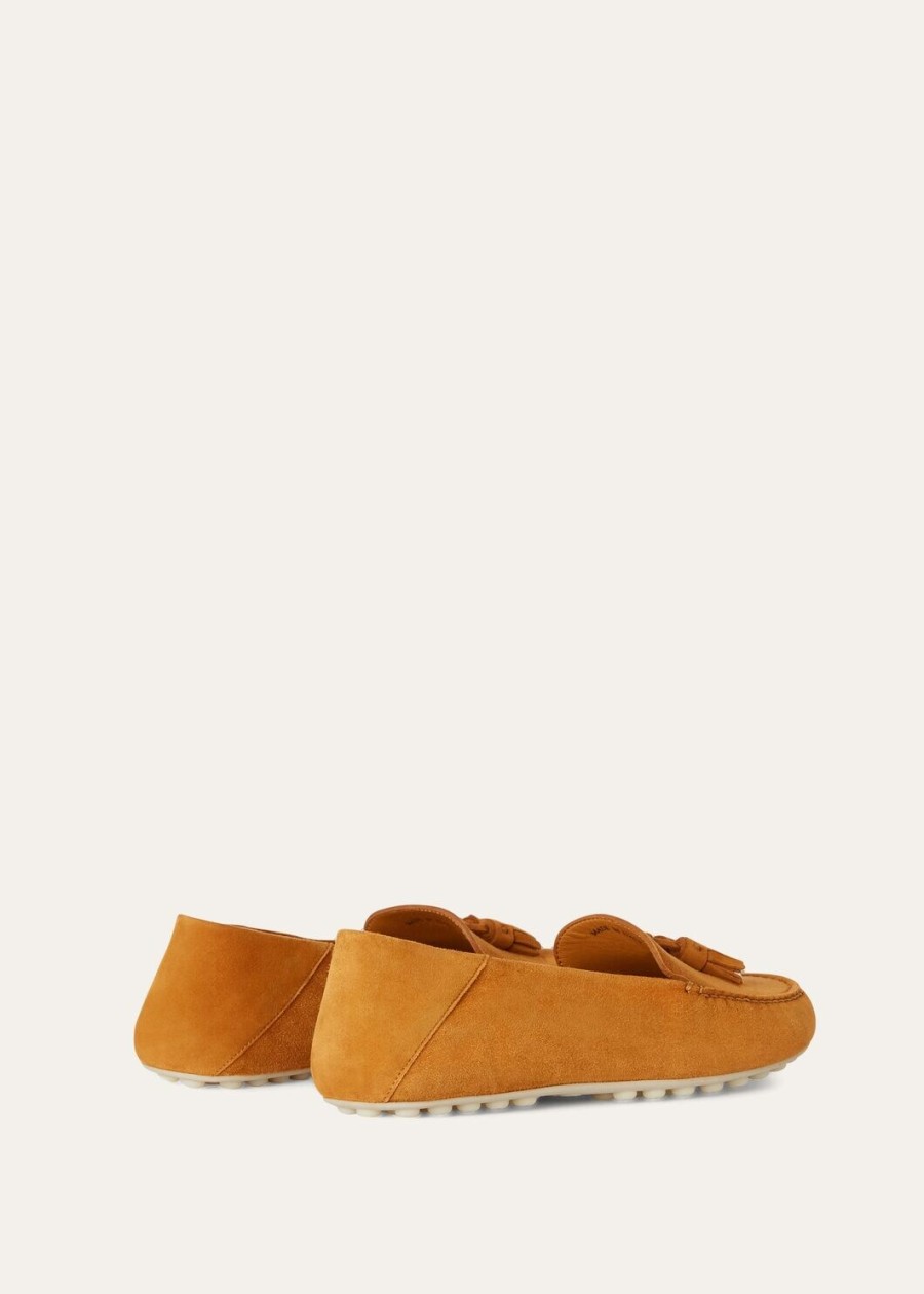 mokasyny dot sole walk loafer z zamszu koziego chianti cork
