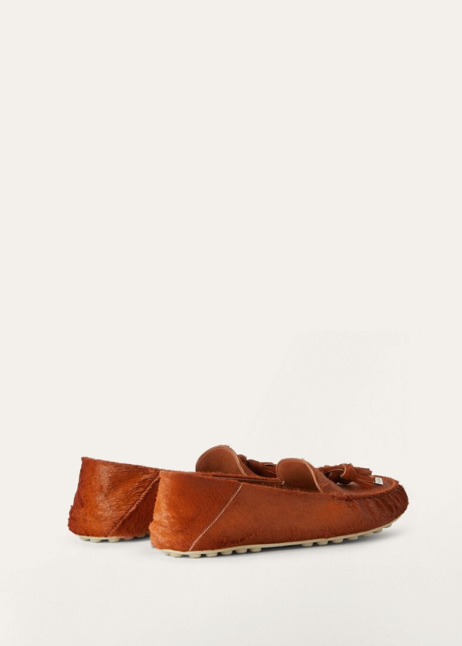 mokasyny dot sole walk ze skóry cielęcej w kolorze jasnokasztanowatymkarmelowymżółtym