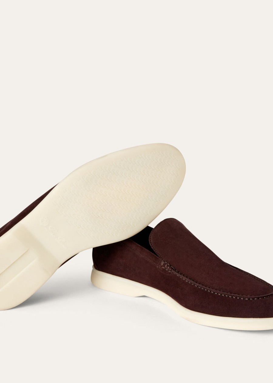 mokasyny summer walk suede amarone