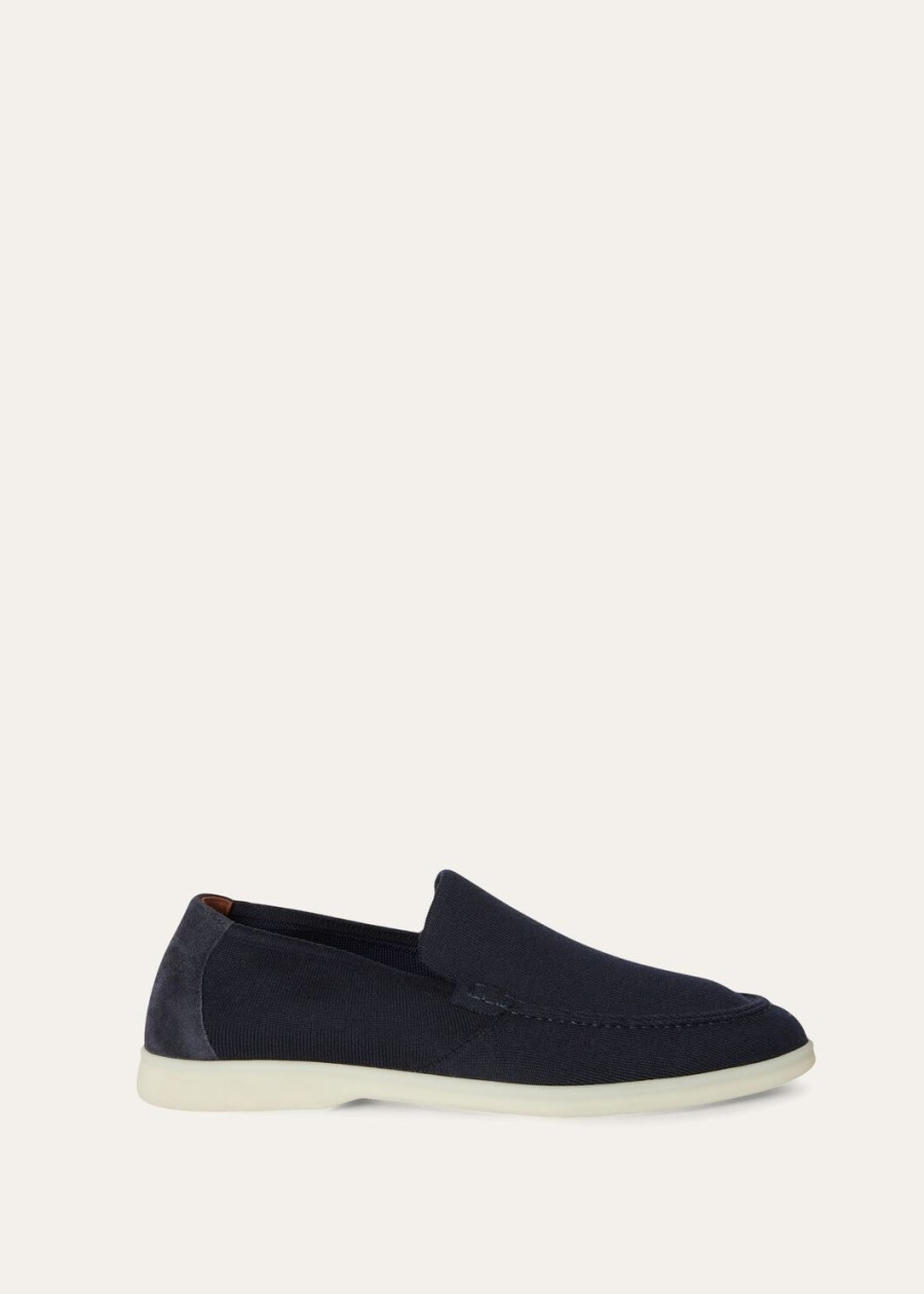 letnia dzianina walk wish navy wool