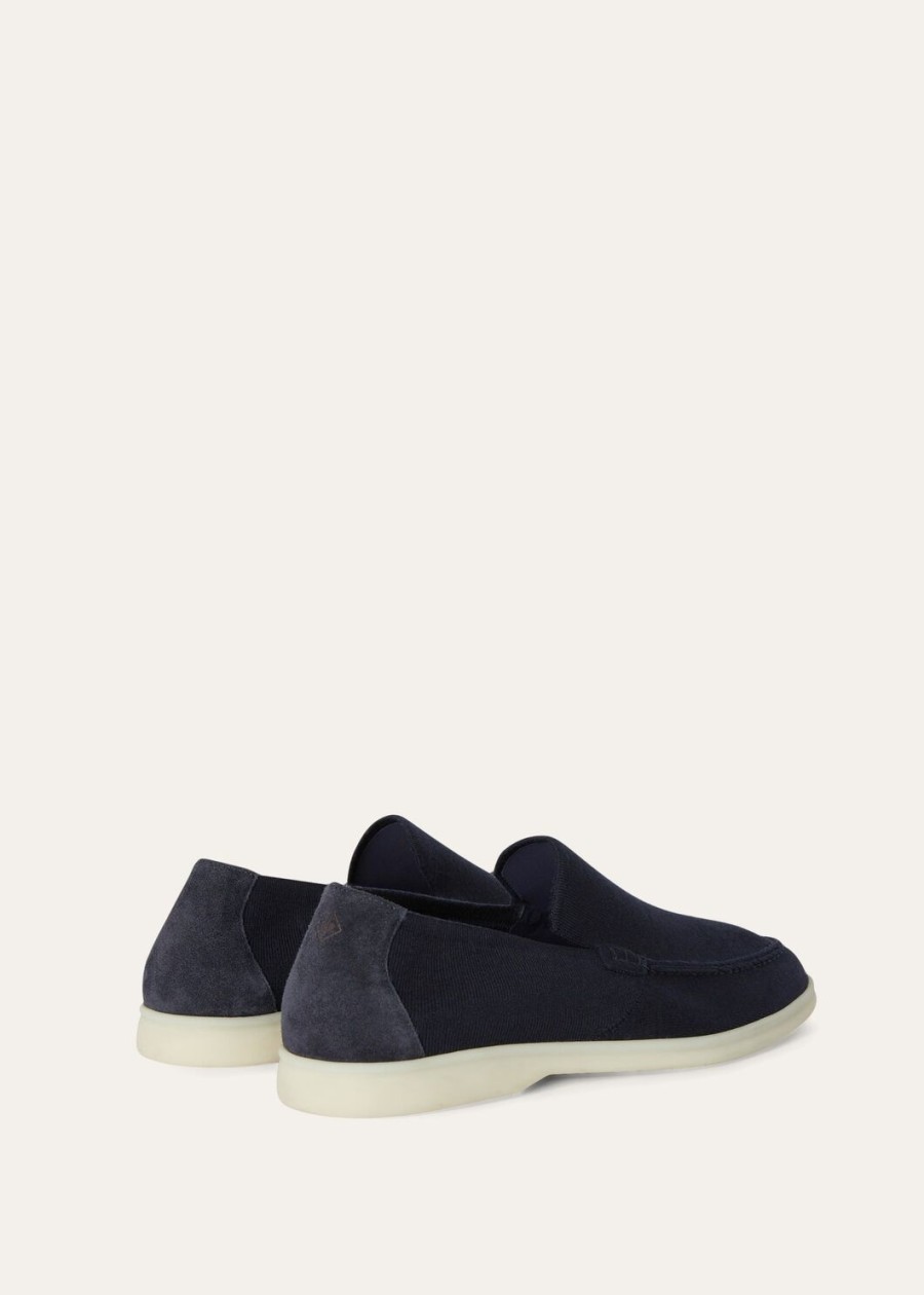 letnia dzianina walk wish navy wool