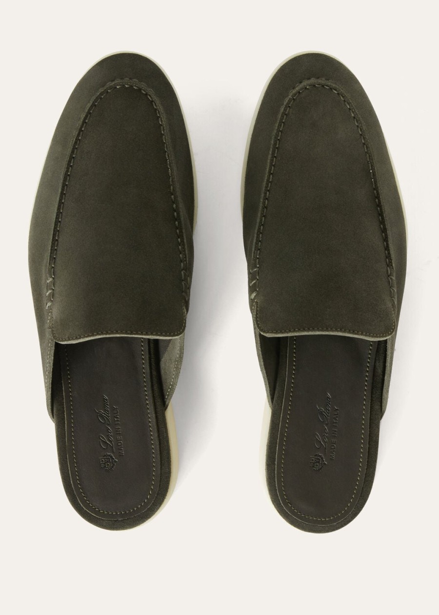 babouche walk loafer suede mimetic