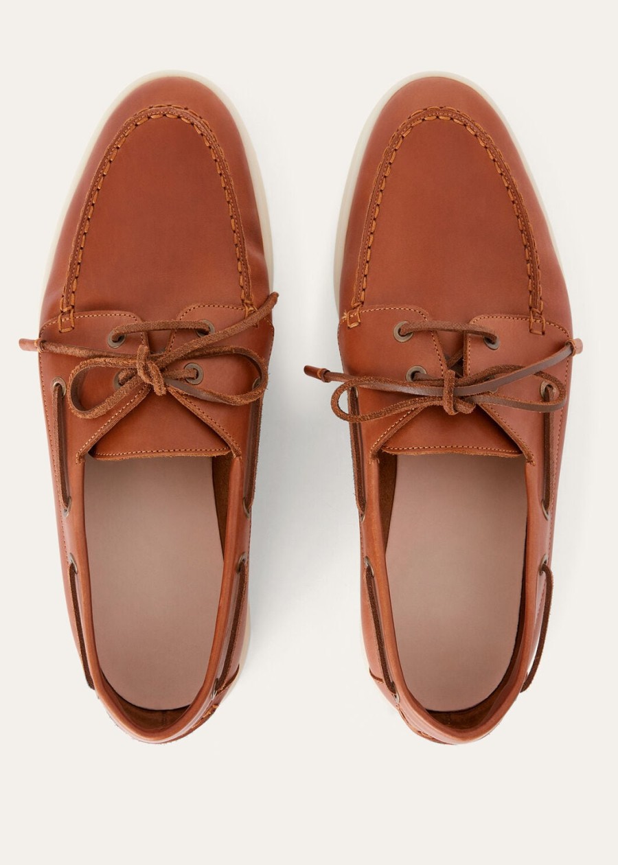 mokasyny sea-sail walk loafer liquor calfskin
