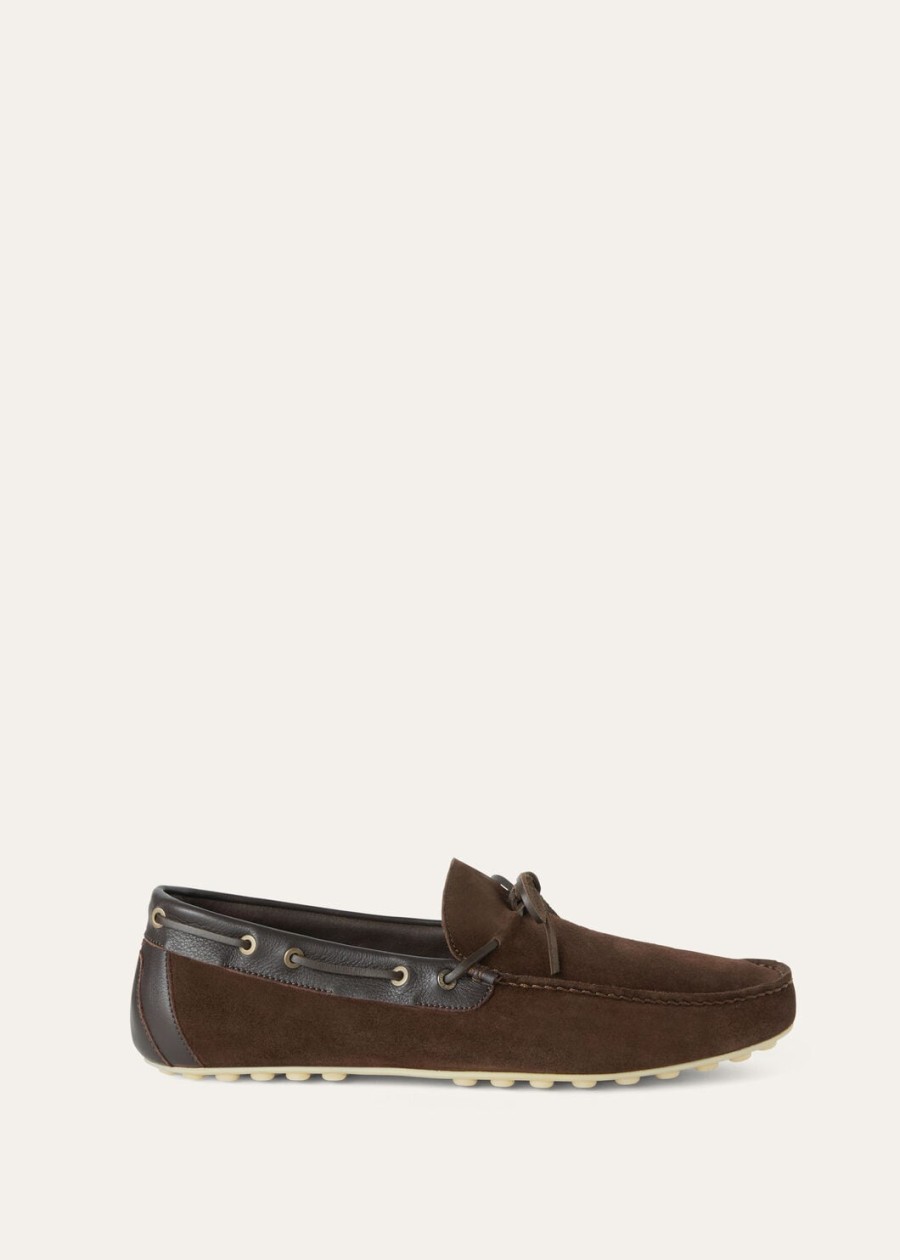 mokasyny dot sole walk w kolorze ox chocolate leather