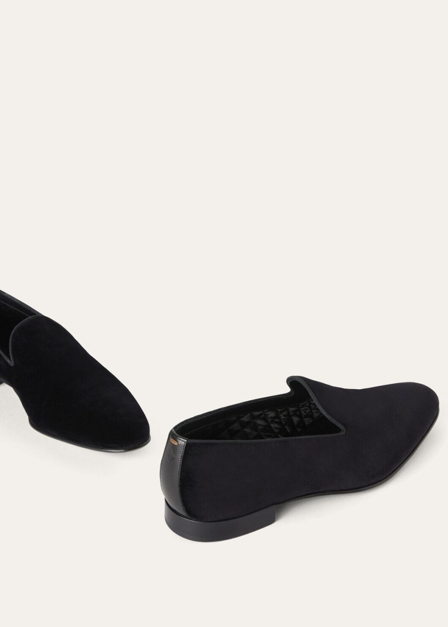 kapcie henry walk cotton silk black