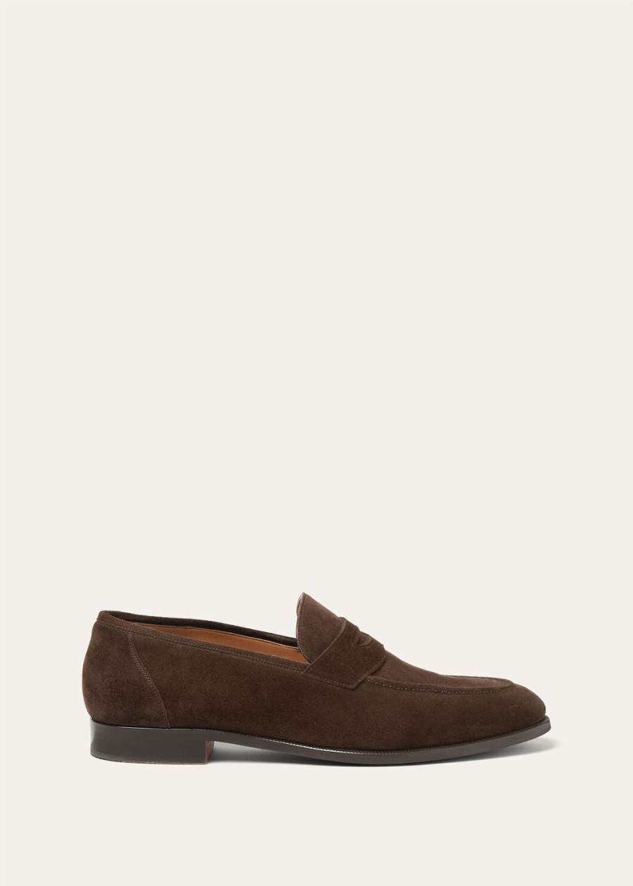 mokasyny sergio ox chocolate leather