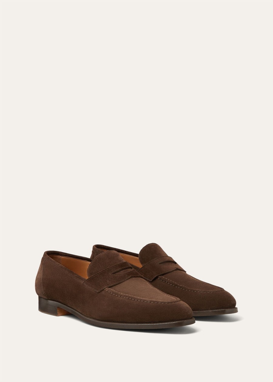 mokasyny sergio ox chocolate leather