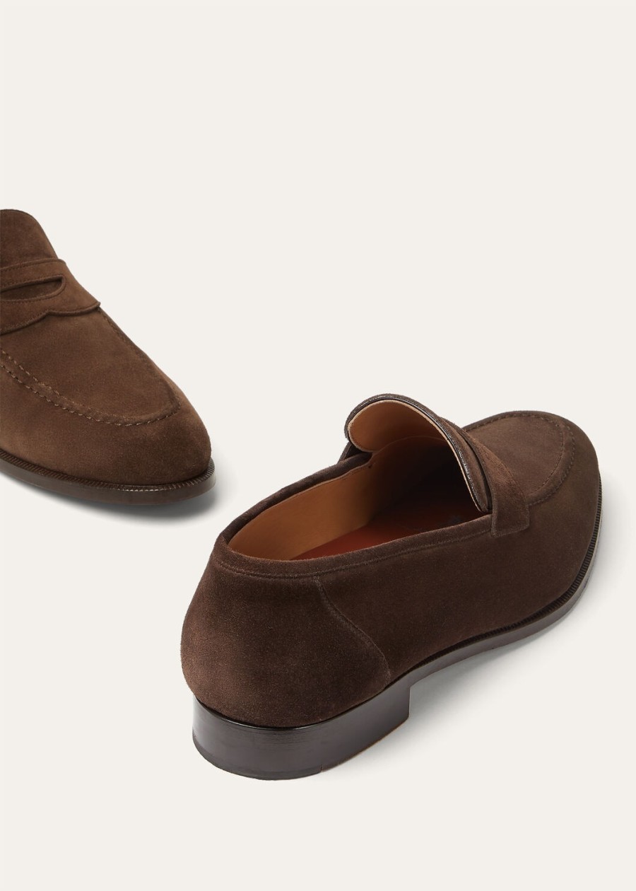 mokasyny sergio ox chocolate leather