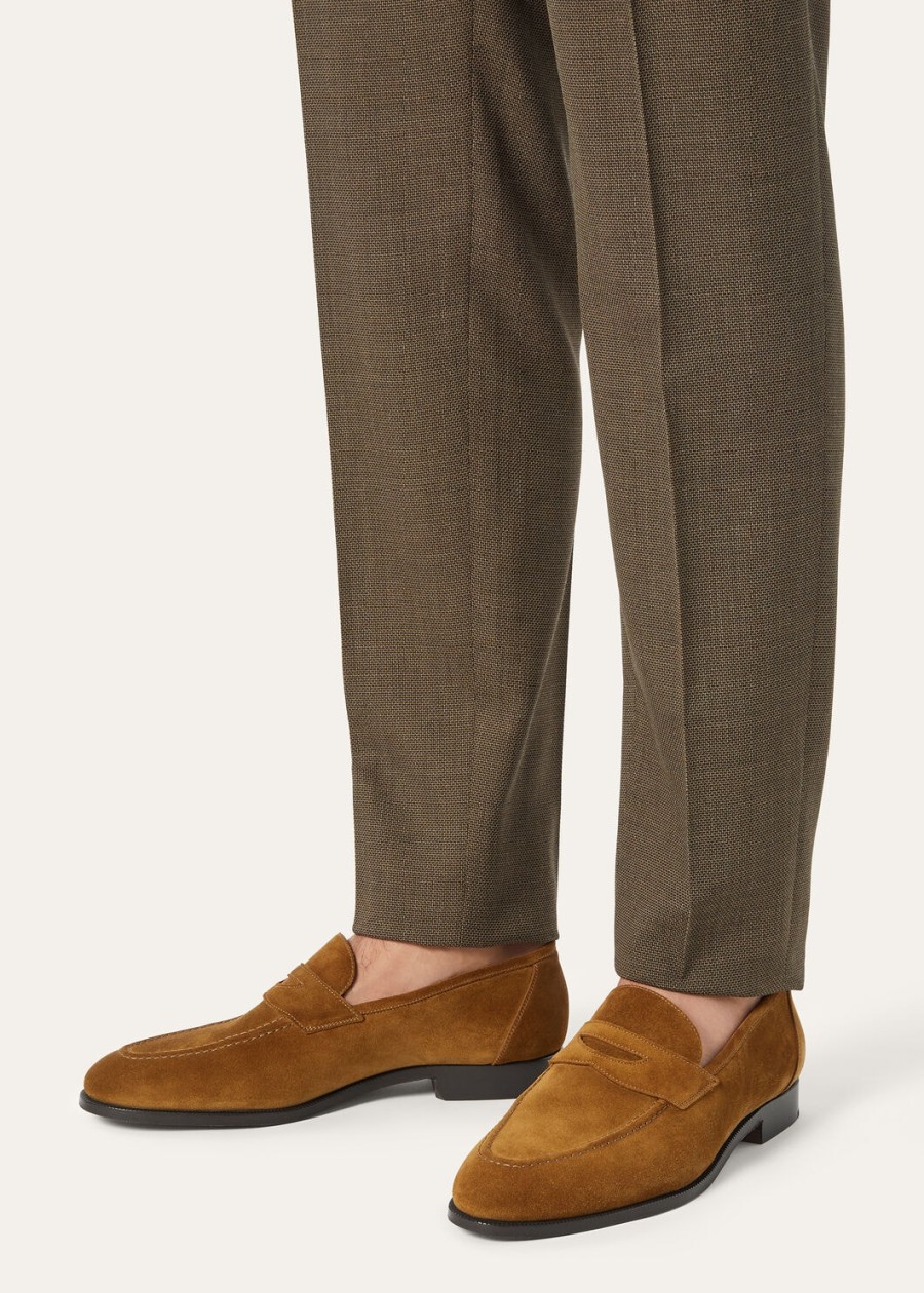 mokasyny sergio ox brown leather