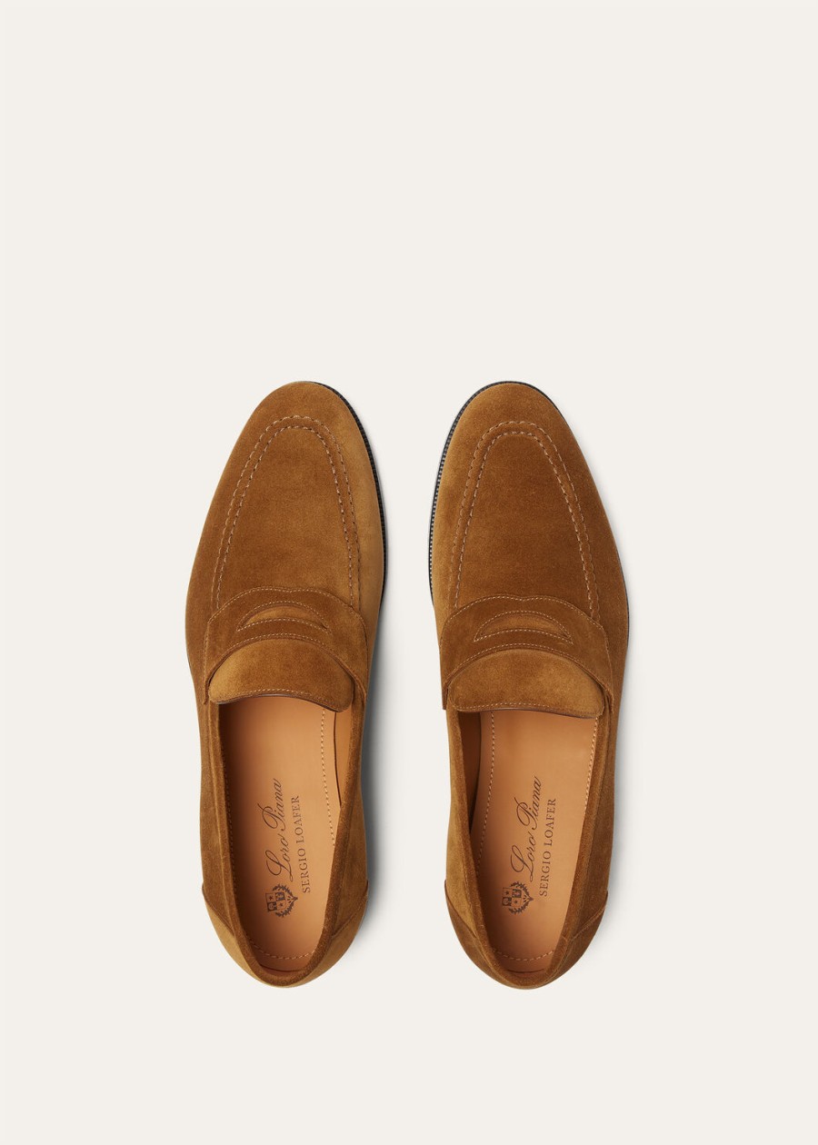 mokasyny sergio ox brown leather