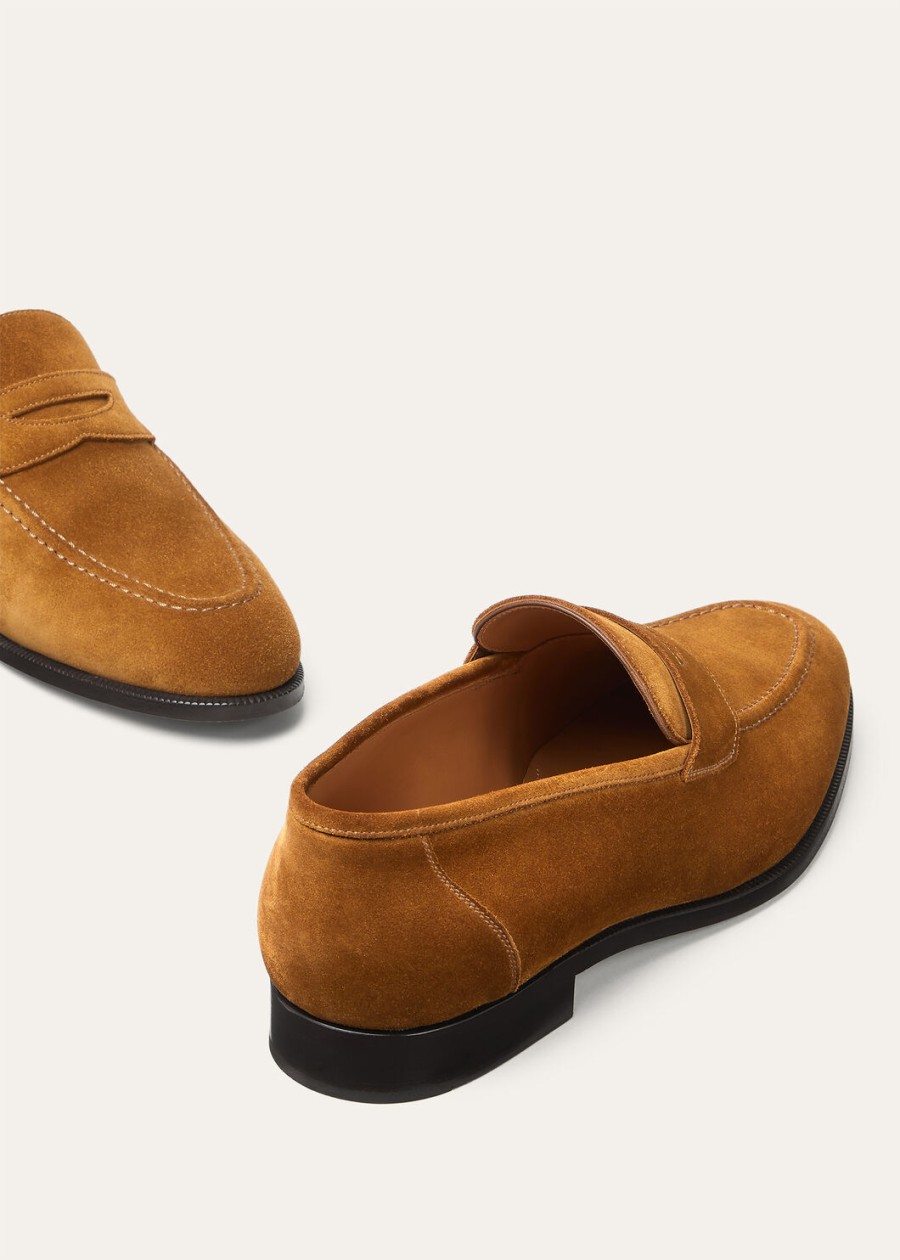 mokasyny sergio ox brown leather