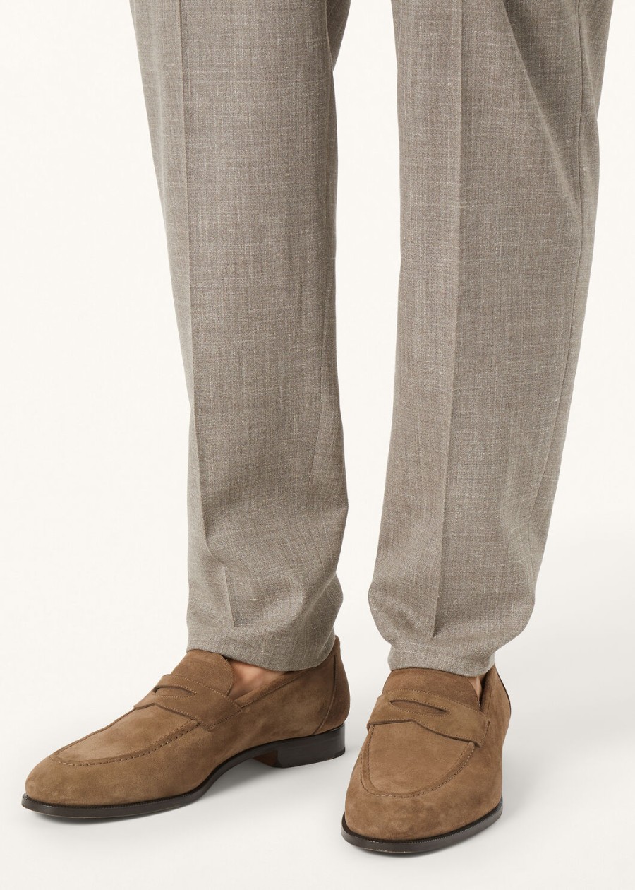 sergio loafer oxford leather dusk