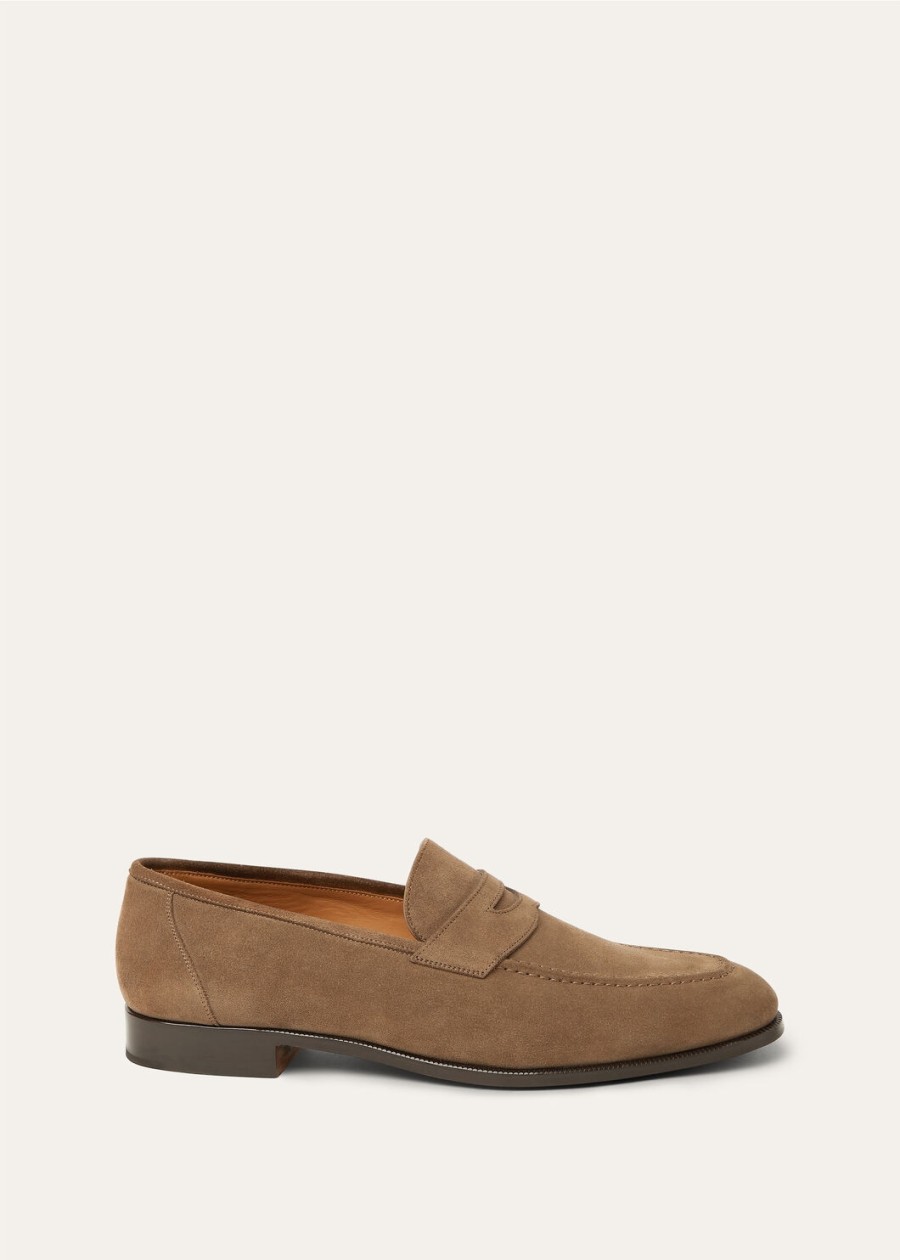 sergio loafer oxford leather dusk