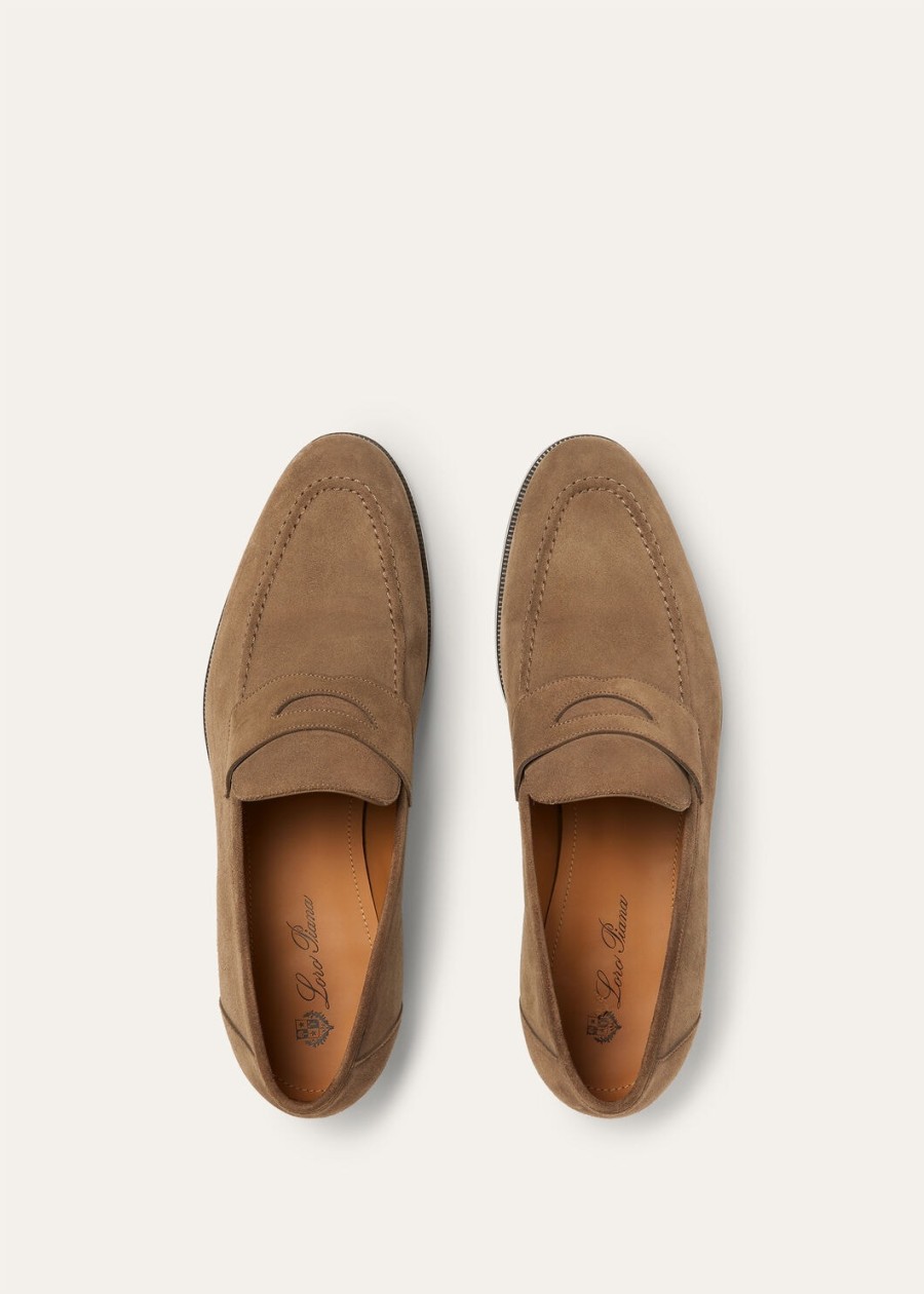 sergio loafer oxford leather dusk
