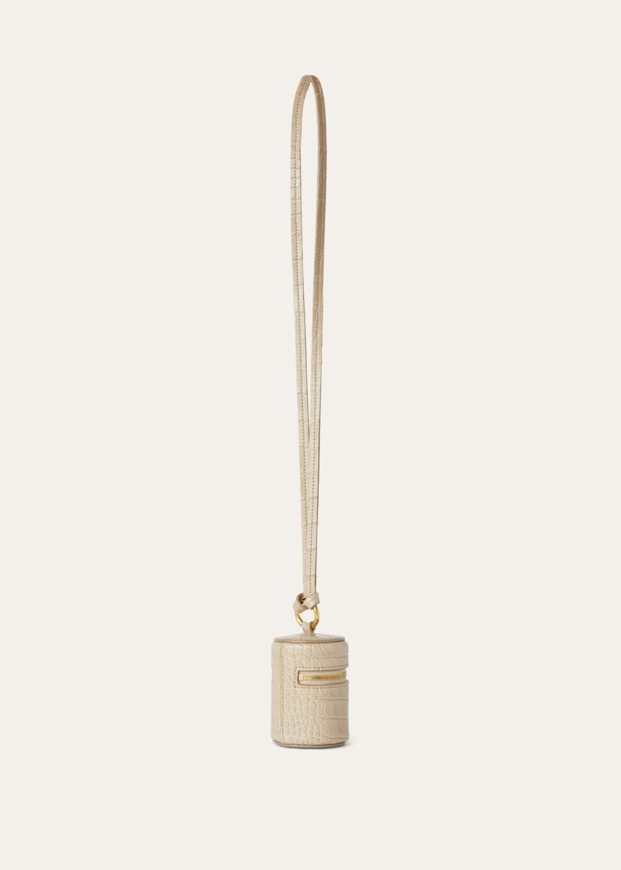 miniaturowe etui z aligatora i kamienia inków