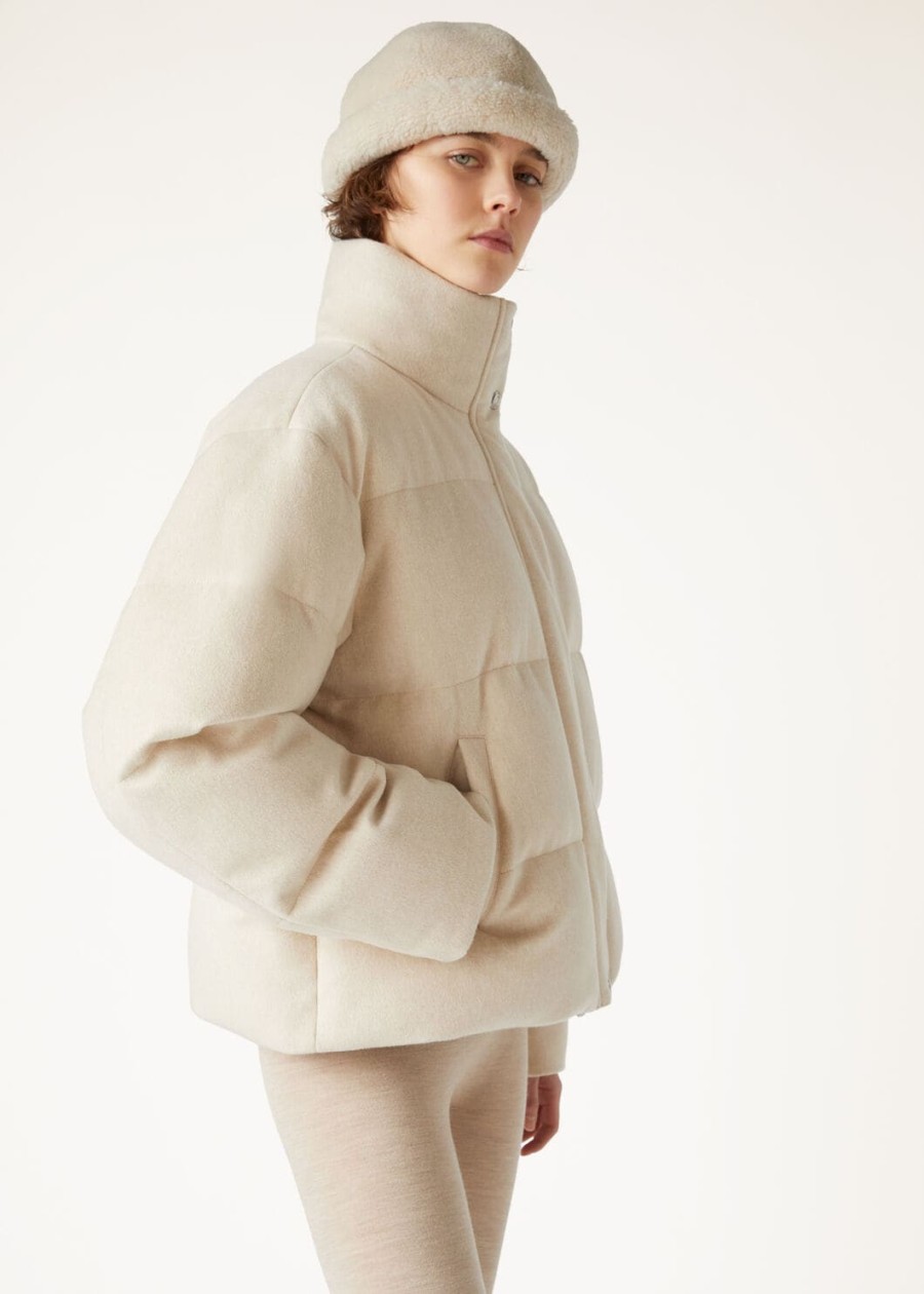 kurtka puchowa jools cashmere natural melange