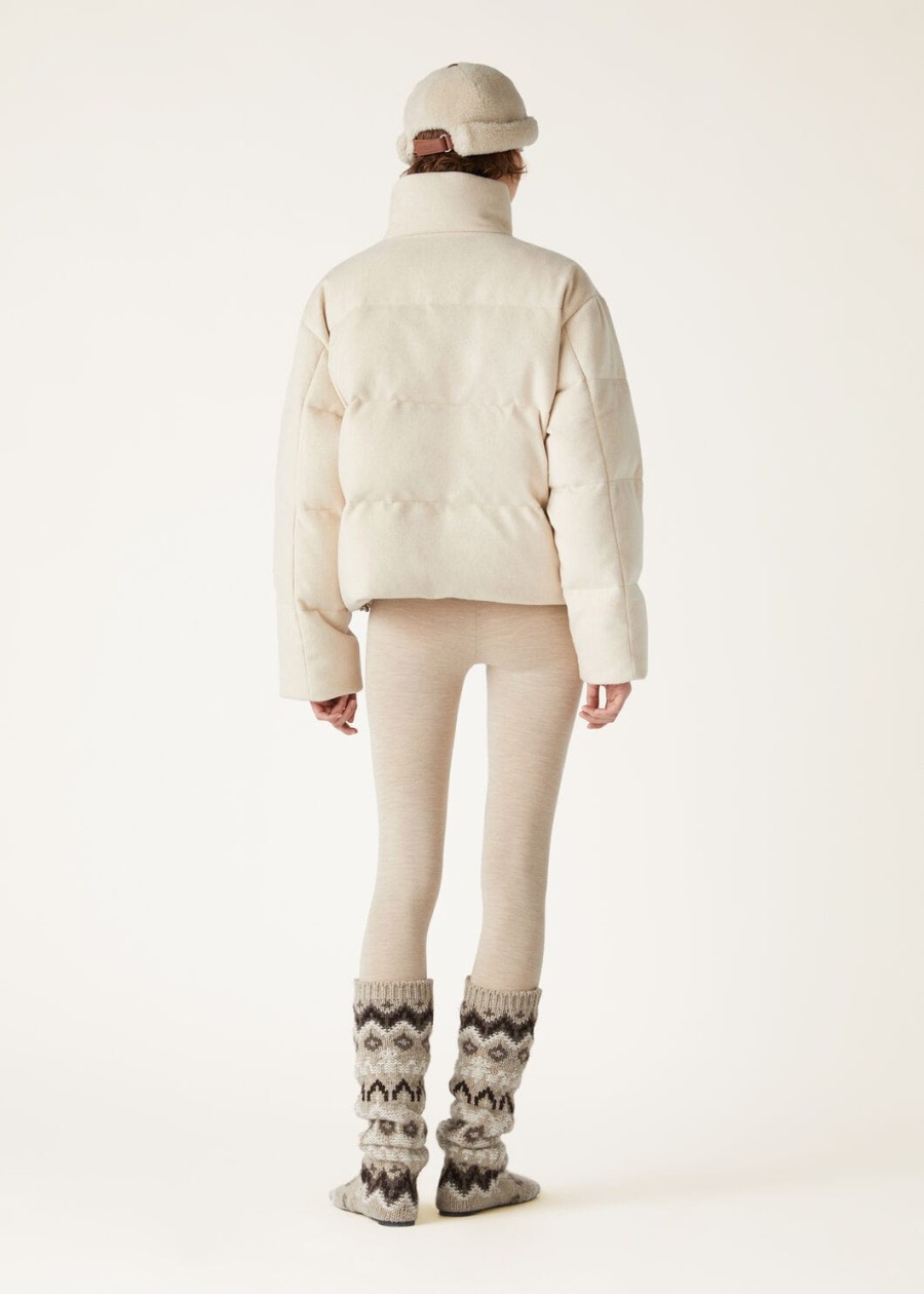 kurtka puchowa jools cashmere natural melange