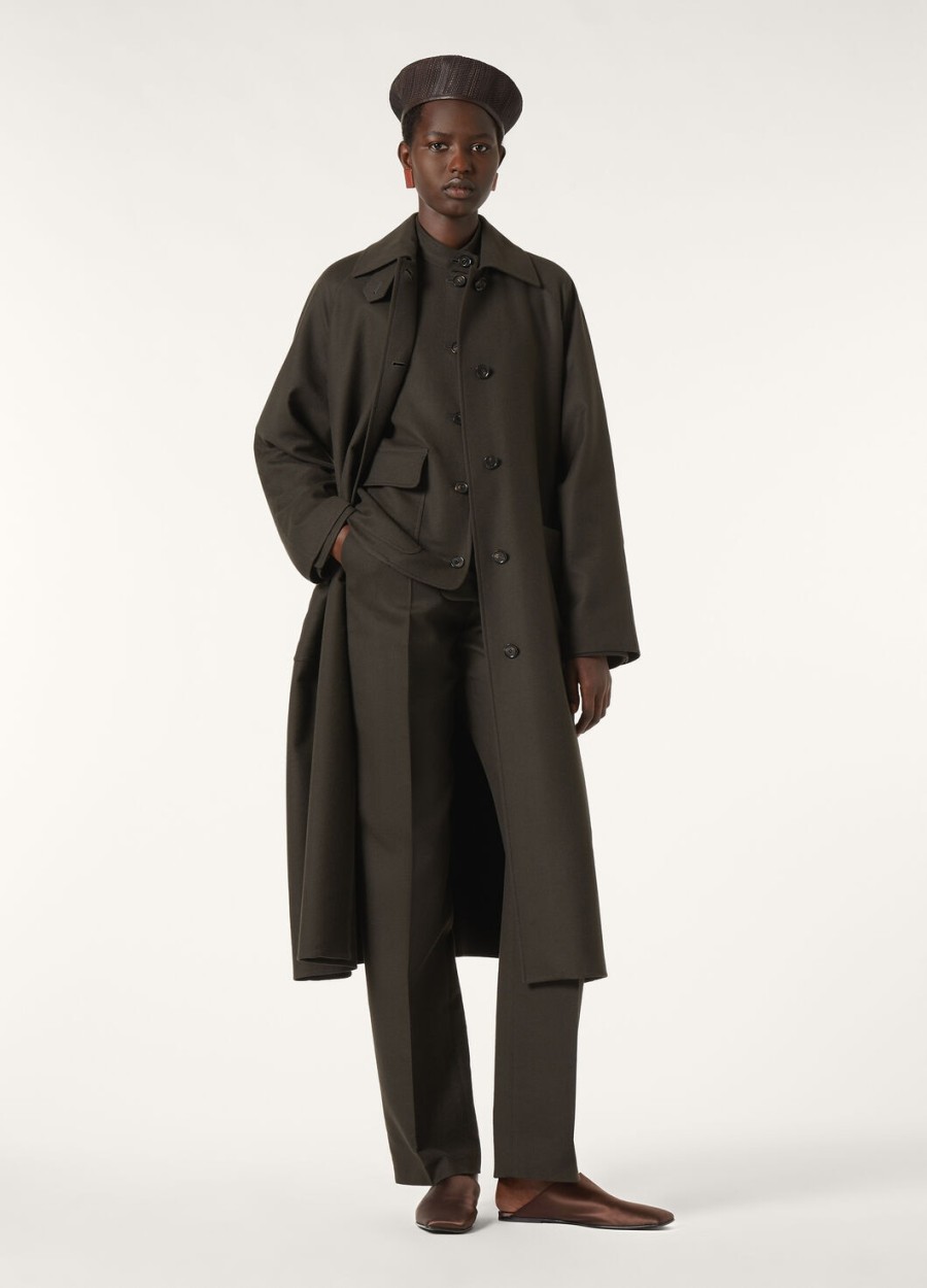 kurtka remsen royal lightness peacoat w kolorze czarnej sosny
