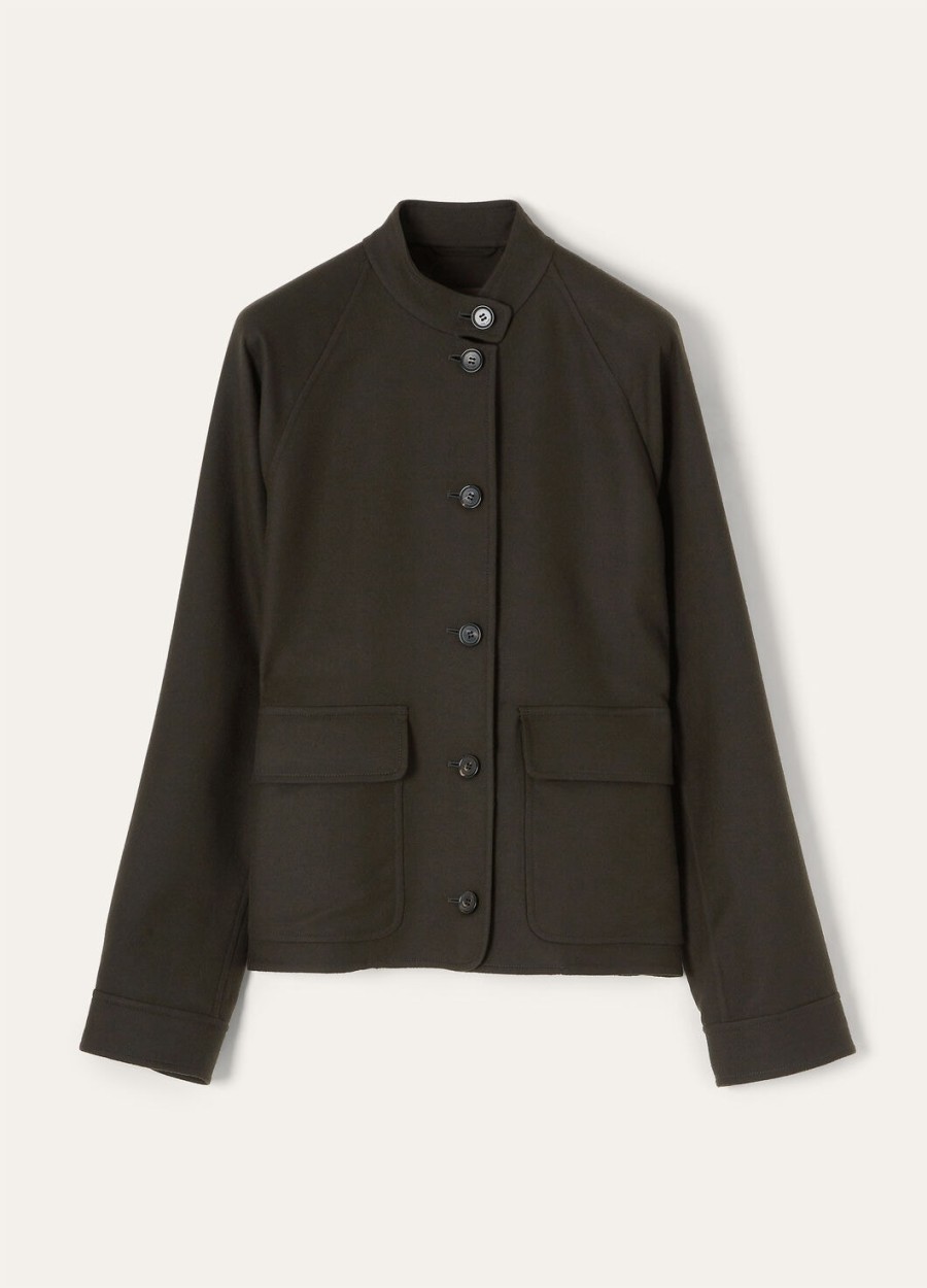 kurtka remsen royal lightness peacoat w kolorze czarnej sosny