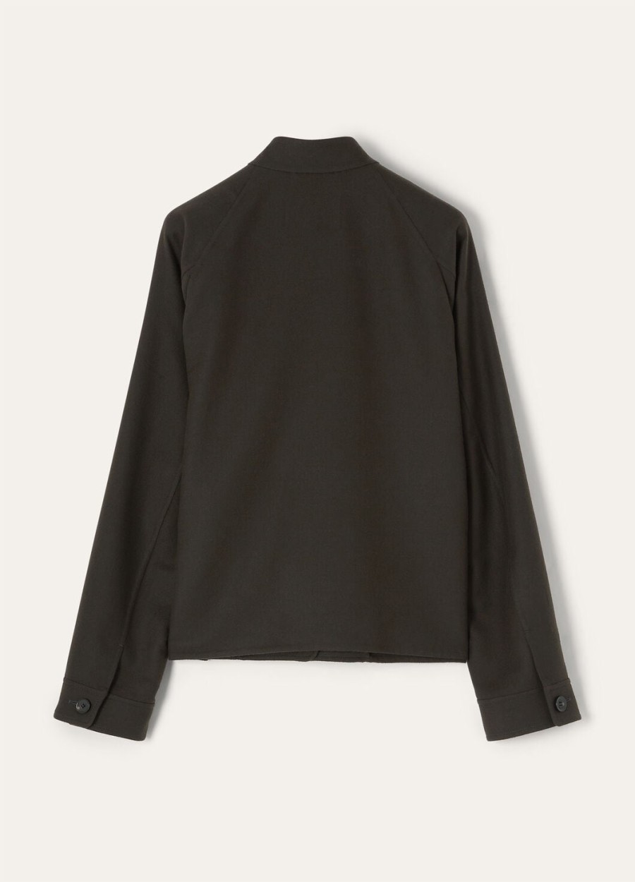 kurtka remsen royal lightness peacoat w kolorze czarnej sosny