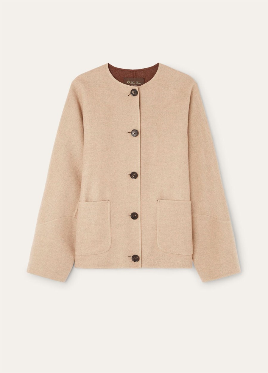 kurtka navid cashmere rosy granite melange
