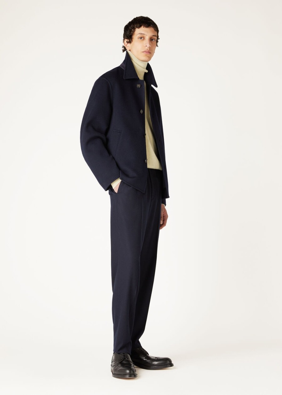 kurtka ali blouson cashmere light midnight blue