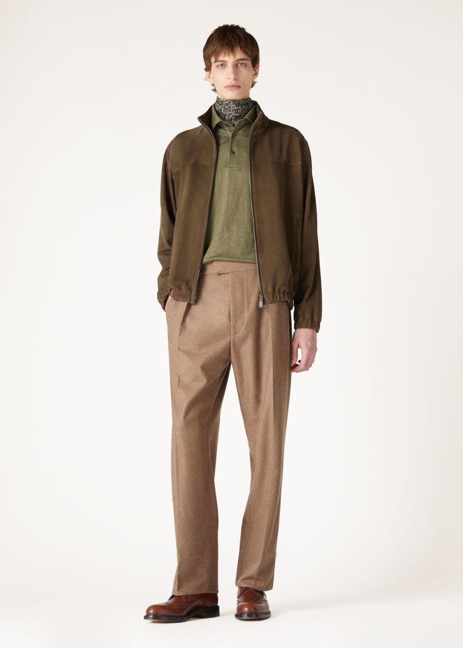 koszulka polo swamp green