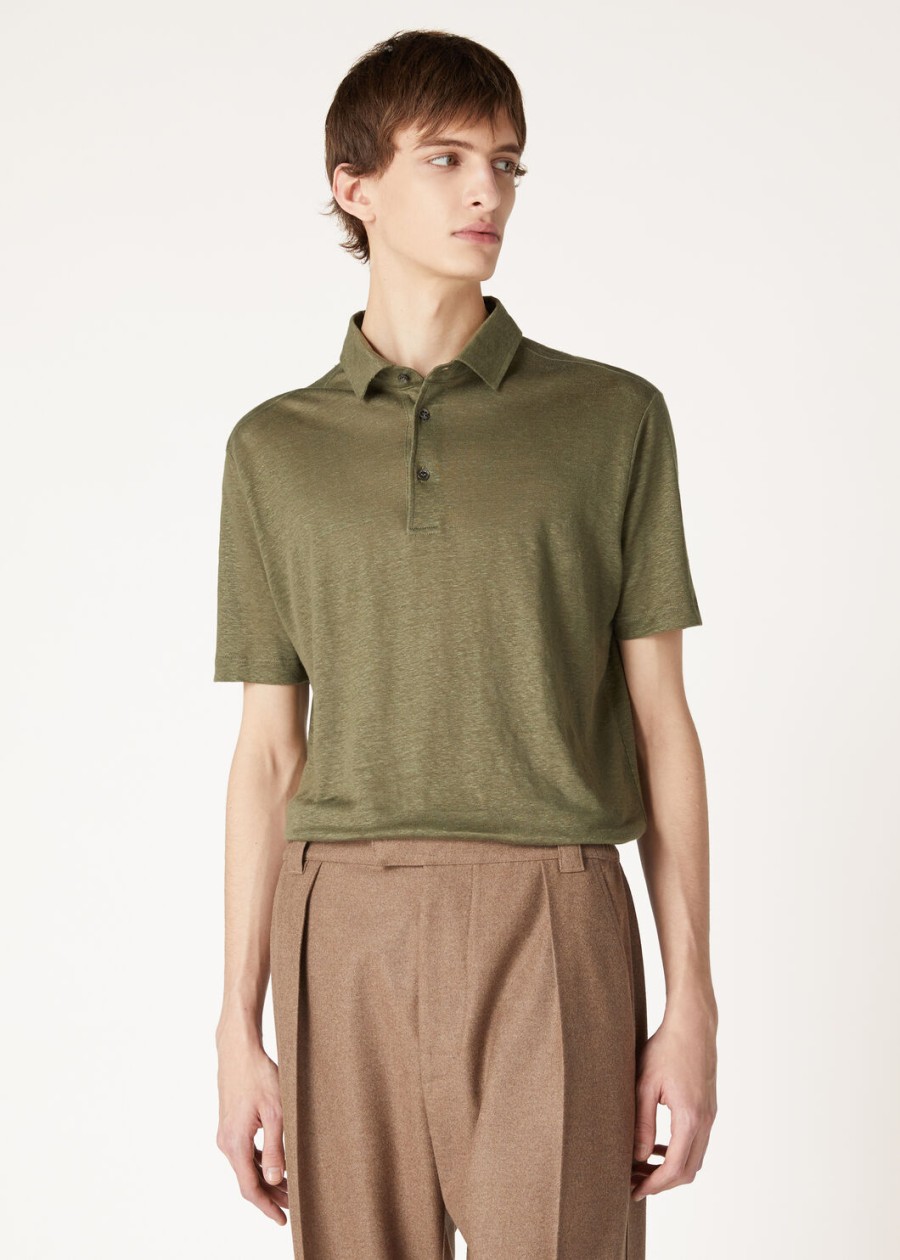 koszulka polo swamp green