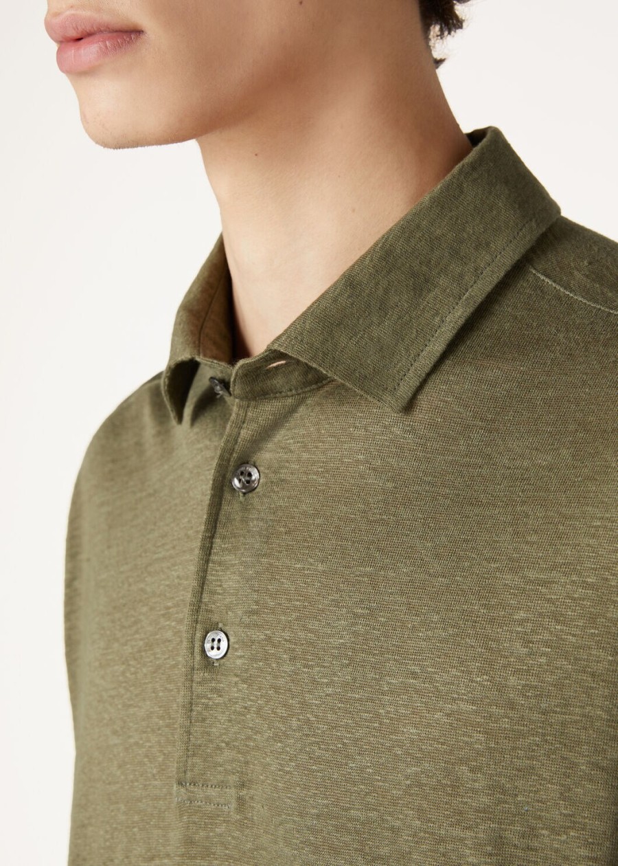 koszulka polo swamp green