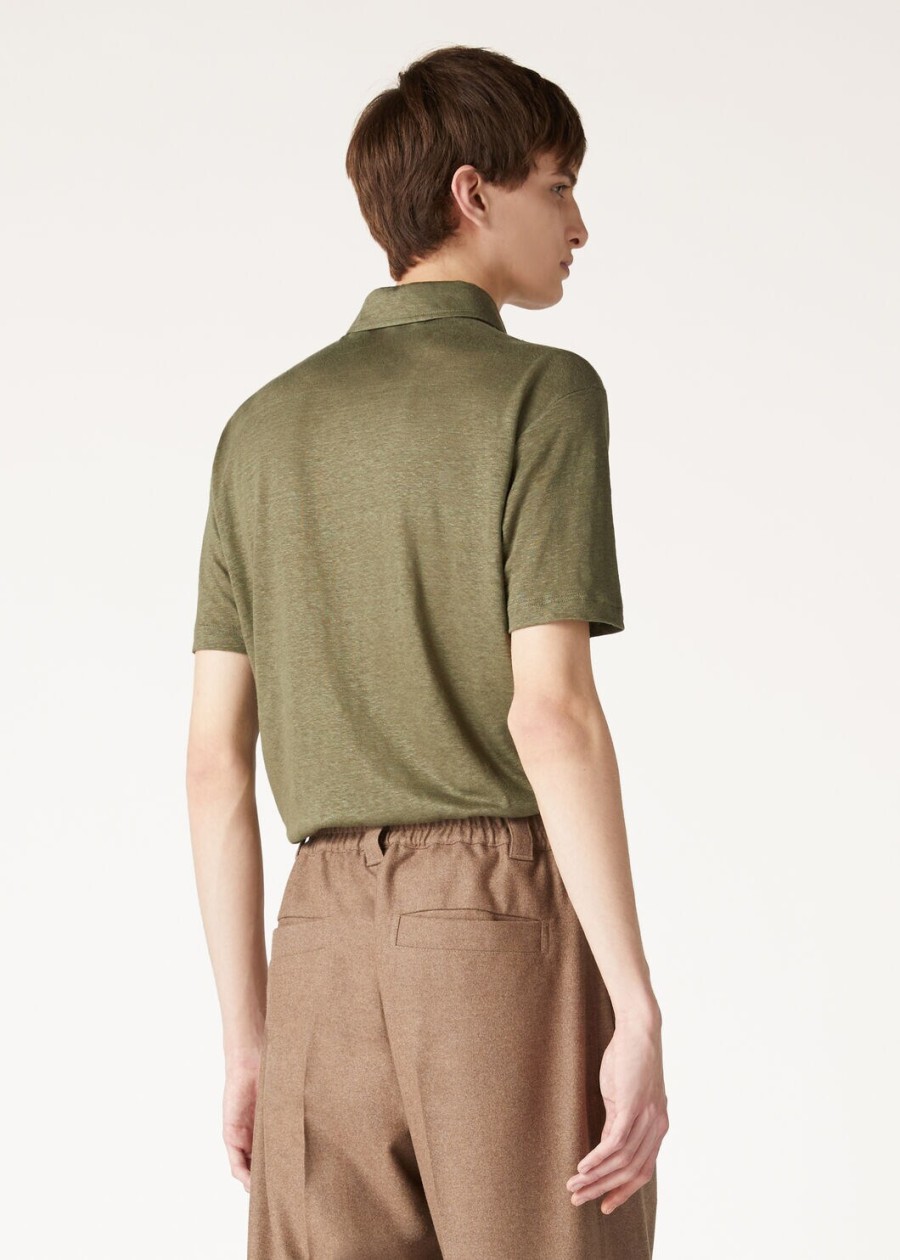 koszulka polo swamp green