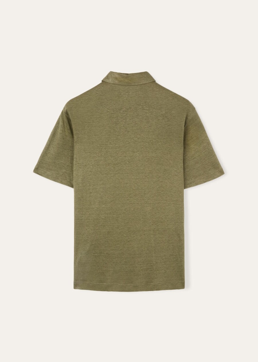 koszulka polo swamp green
