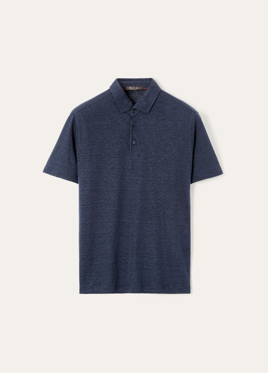 granatowa koszulka polo