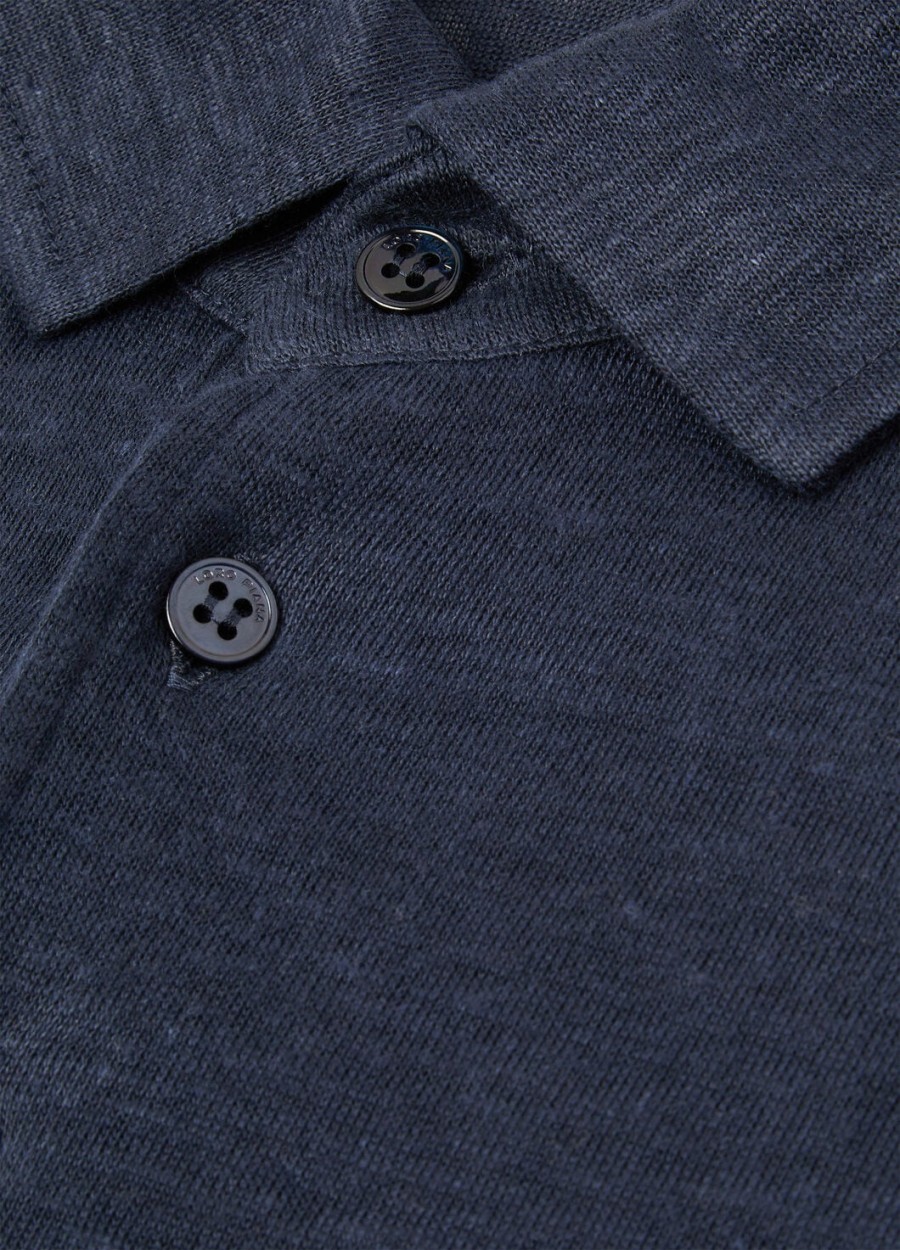 granatowa koszulka polo