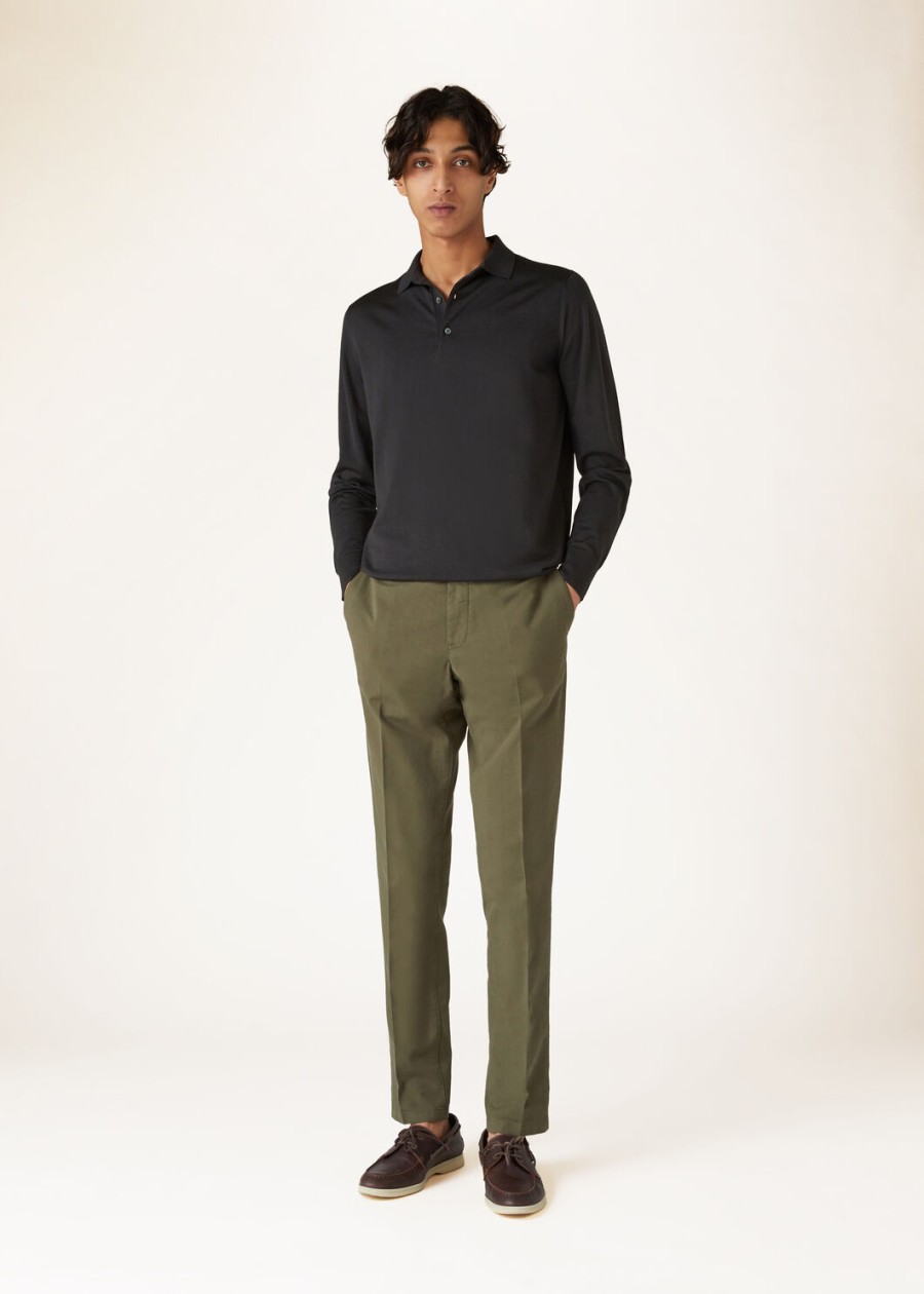 koszulka polo wish wool onyx