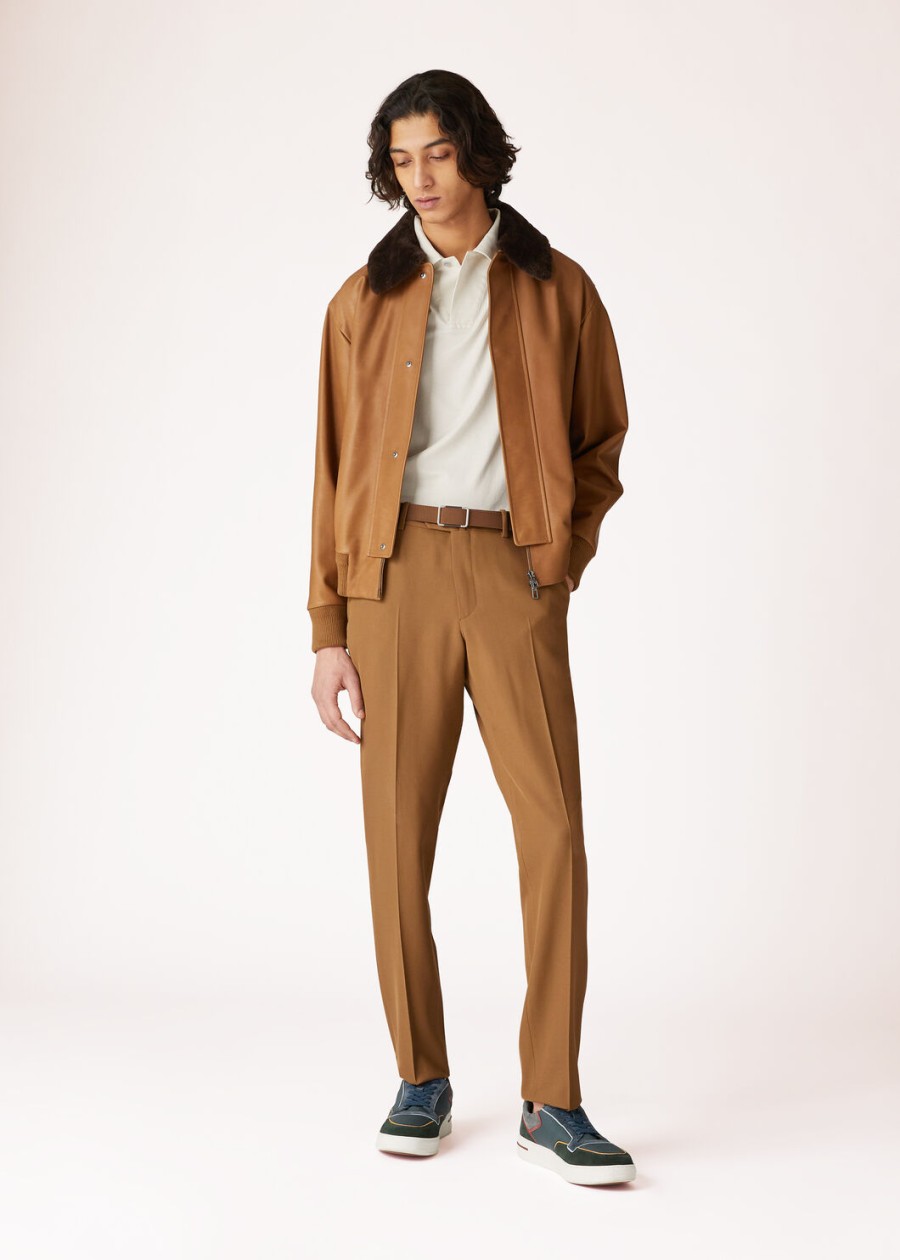otwarta koszulka polo cotton silk ghiaccio mel