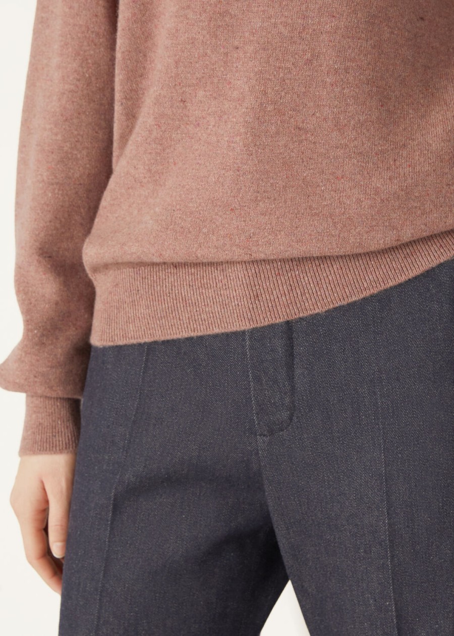 koszulka polo loro cashmere red sand mel