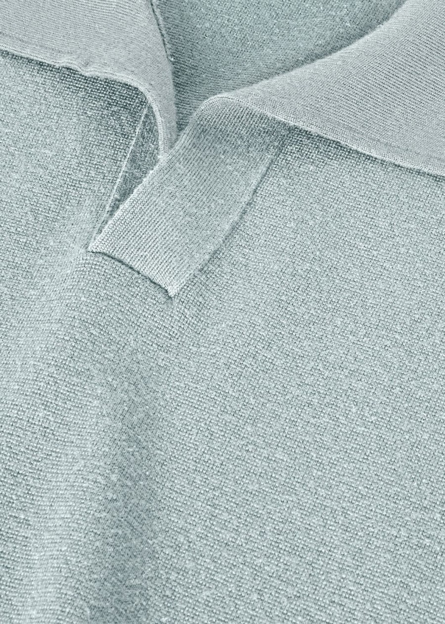 koszulka polo empire wish wool minty breeze