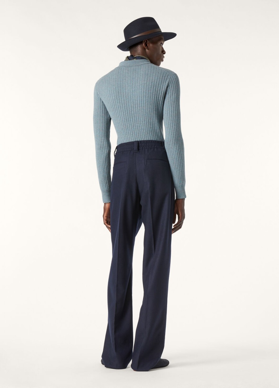 koszulka polo lexington baby cashmere sea fog melange