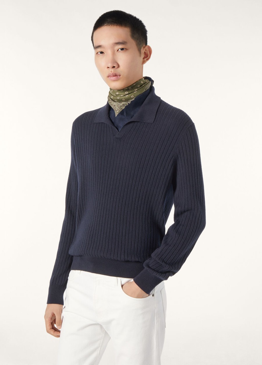 koszulka polo lexington baby cashmere w kolorze granatowym