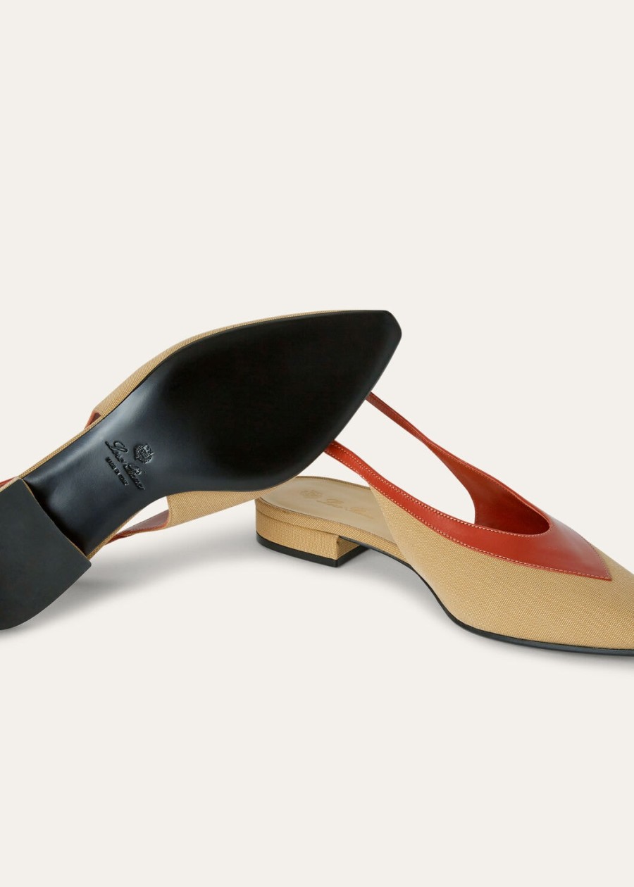rebecca slingback cotton hinoki wooddeep kummel