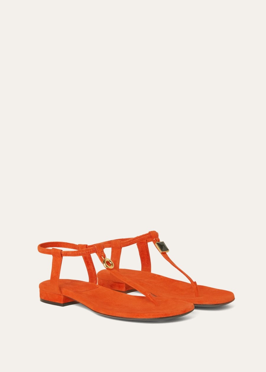 sandały skórzane mindil kyoto orange