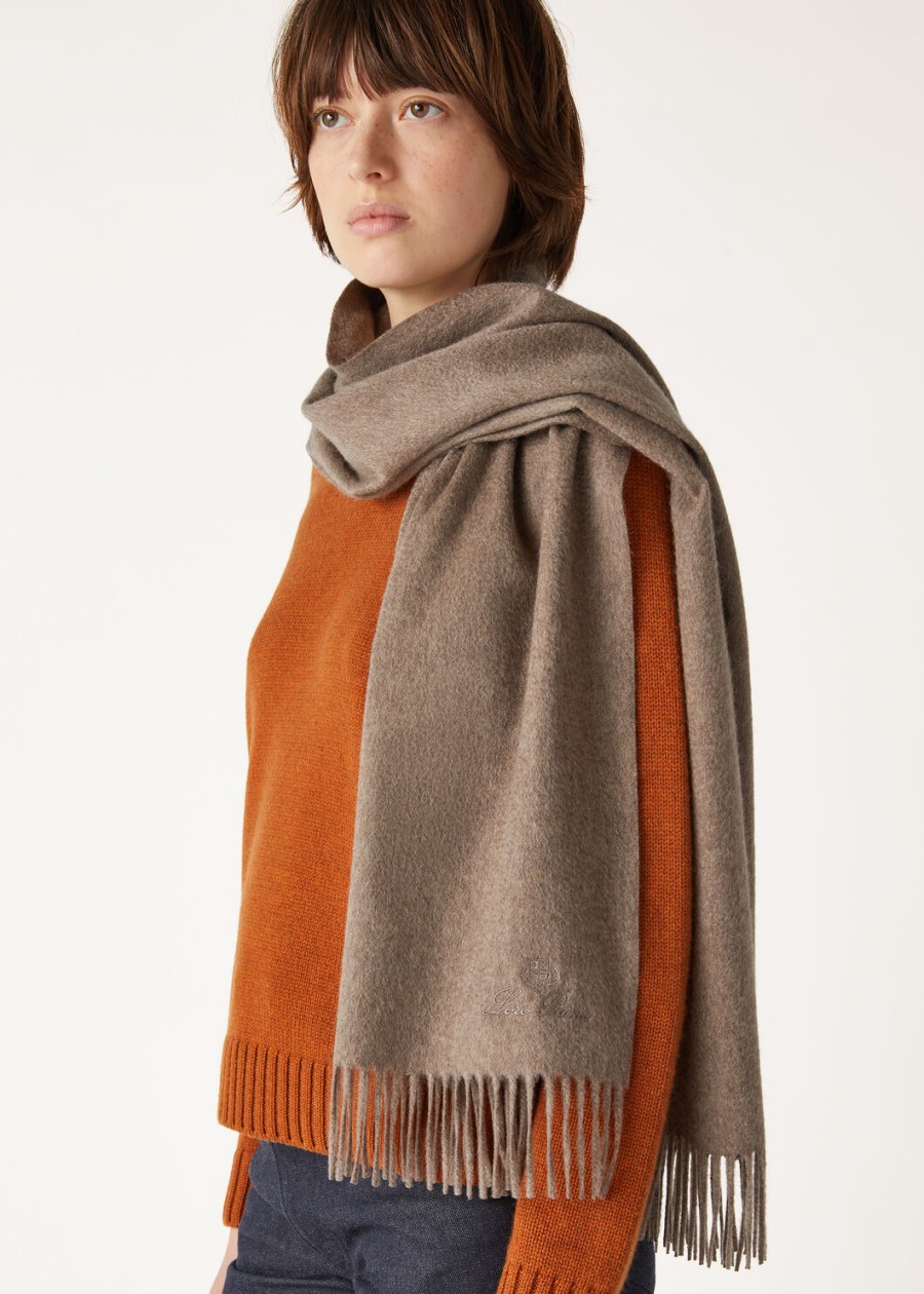 grande unita cashmere rustic amber scarf