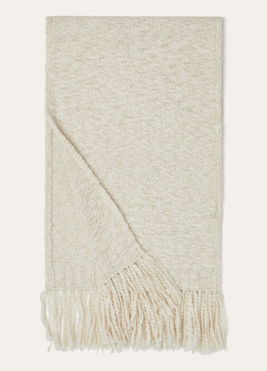 szalik gnifetti cashmere melange w kolorze nugatuciastka